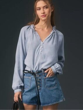 Cloth & Stone Long-Sleeve Raglan L